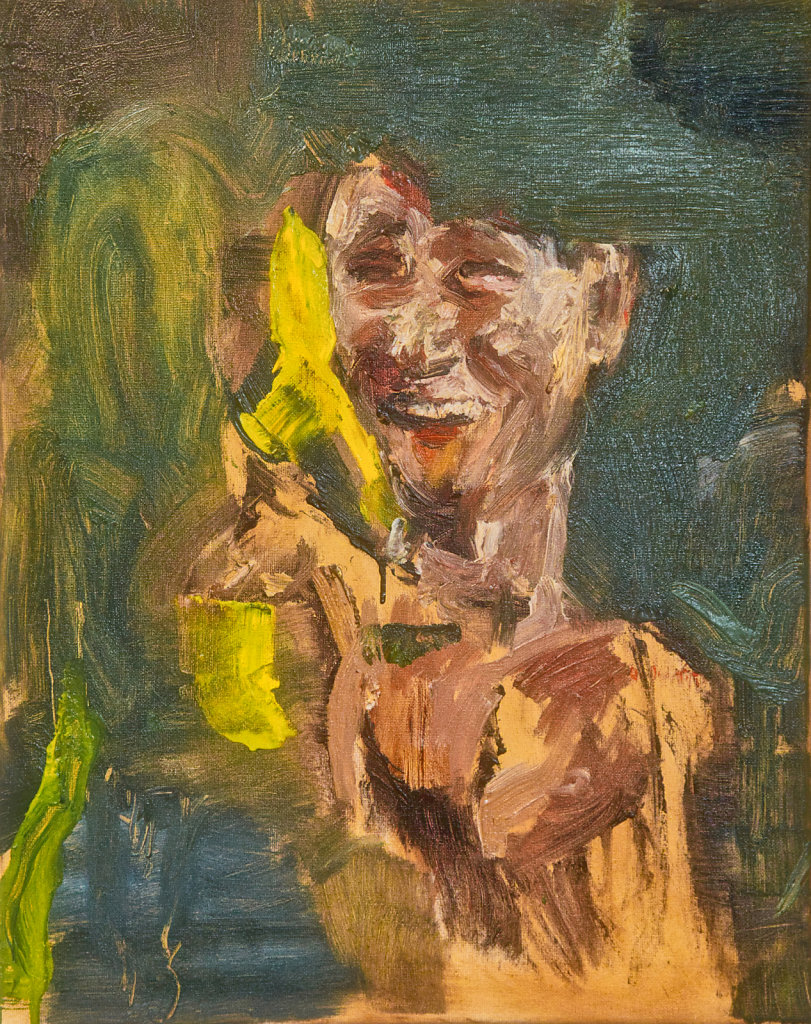 o.T., Ölfarbe auf Leinwand, 2017