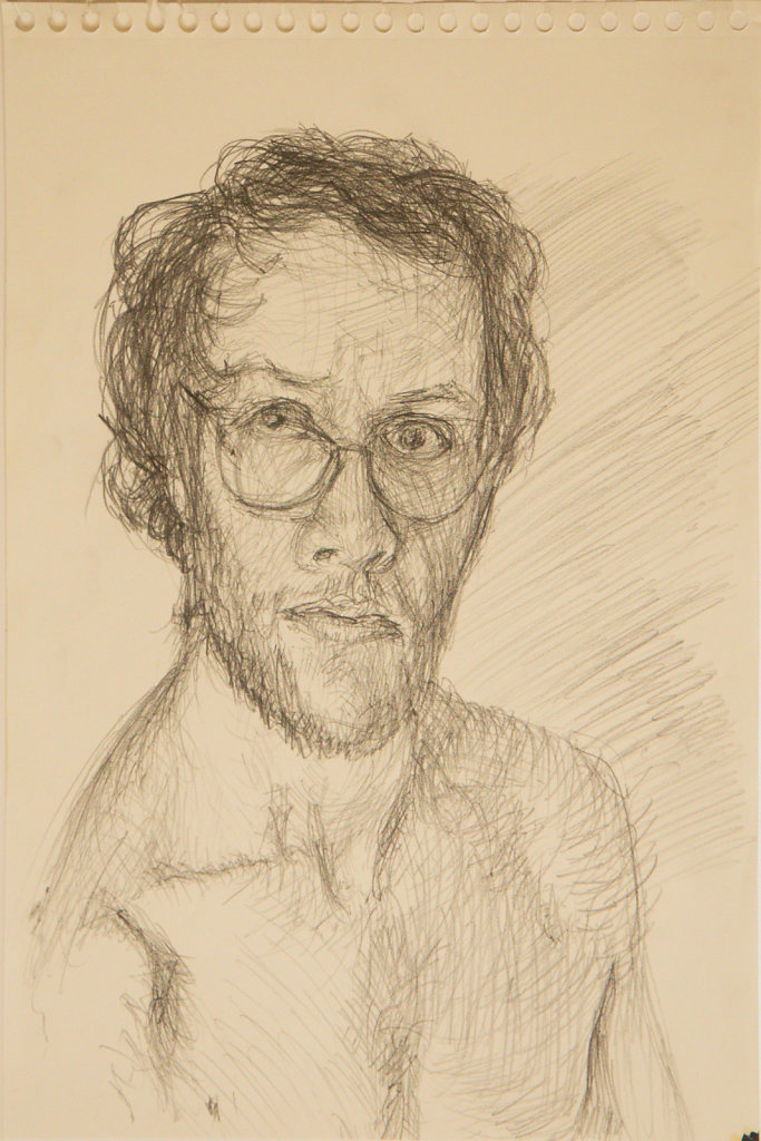 o.T., Grafit auf Papier, 2016
