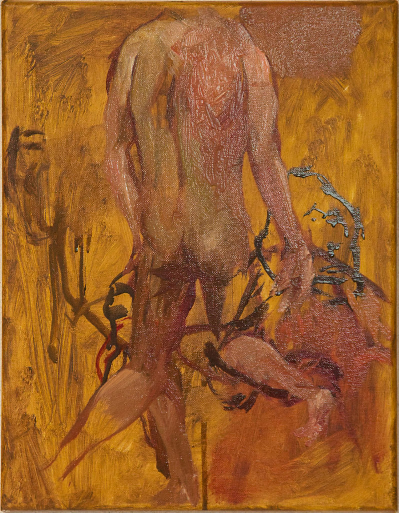 o.T., Ölfarbe auf Leinwand, 2018