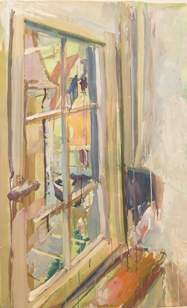 o.T., Acrylfarbe auf Papier, 2015