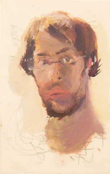 o.T., Acrylfarbe und Grafit auf Papier, 2014