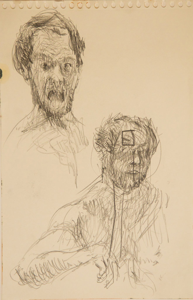 o.T., Grafit auf Papier, 2016