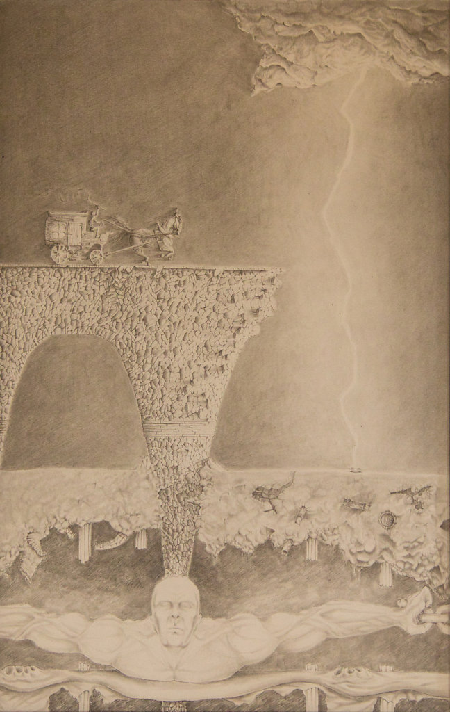 o.T., Grafit auf Papier, 2011