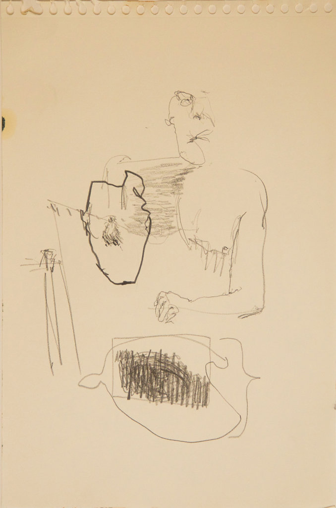 o.T., Grafit auf Papier, 2016