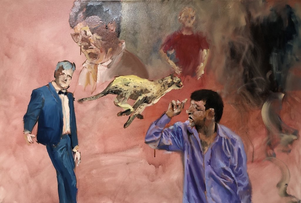 o.T., Öl auf Leinwand, 120 x 80 cm, 2018